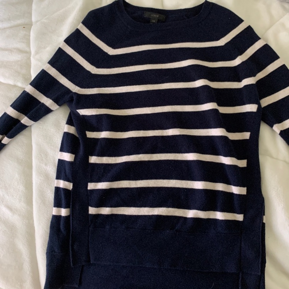 J Crew sweater striped